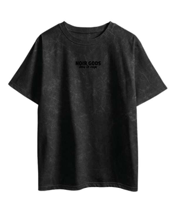 camiseta oversize acid wash alto gramaje